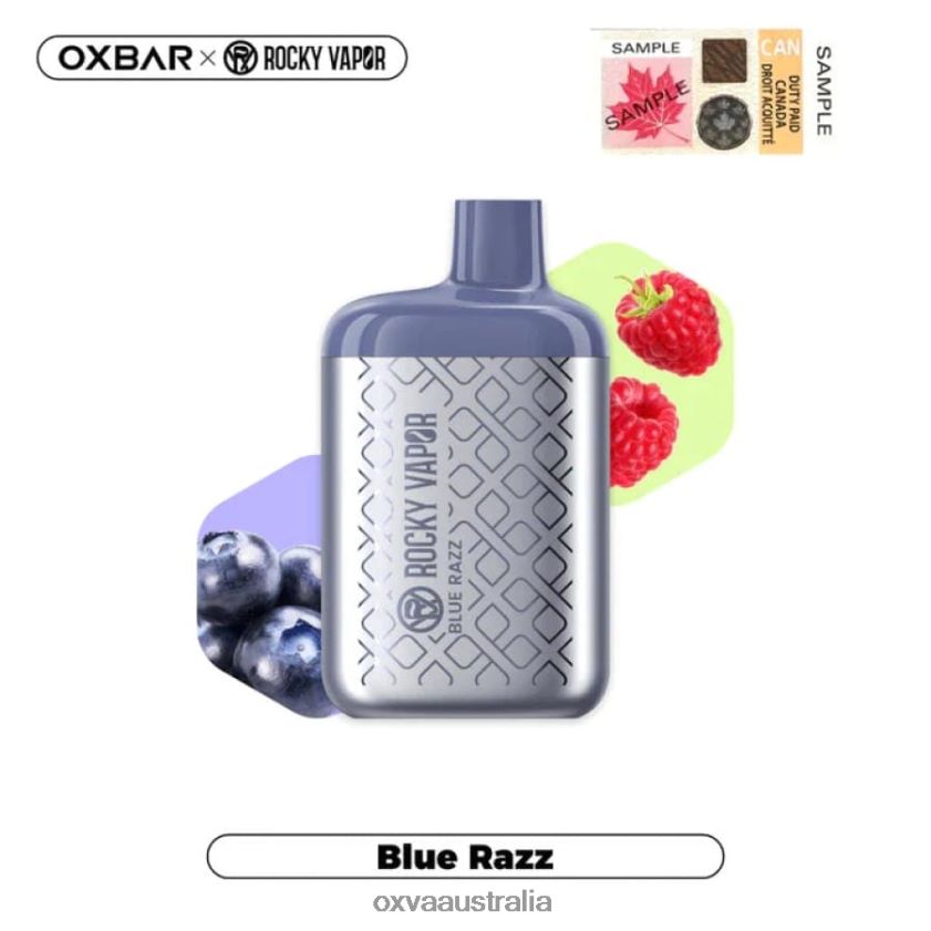 OXVA disposable vape price - BLUE RAZZ 8425B35 OXVA OXBAR 4500