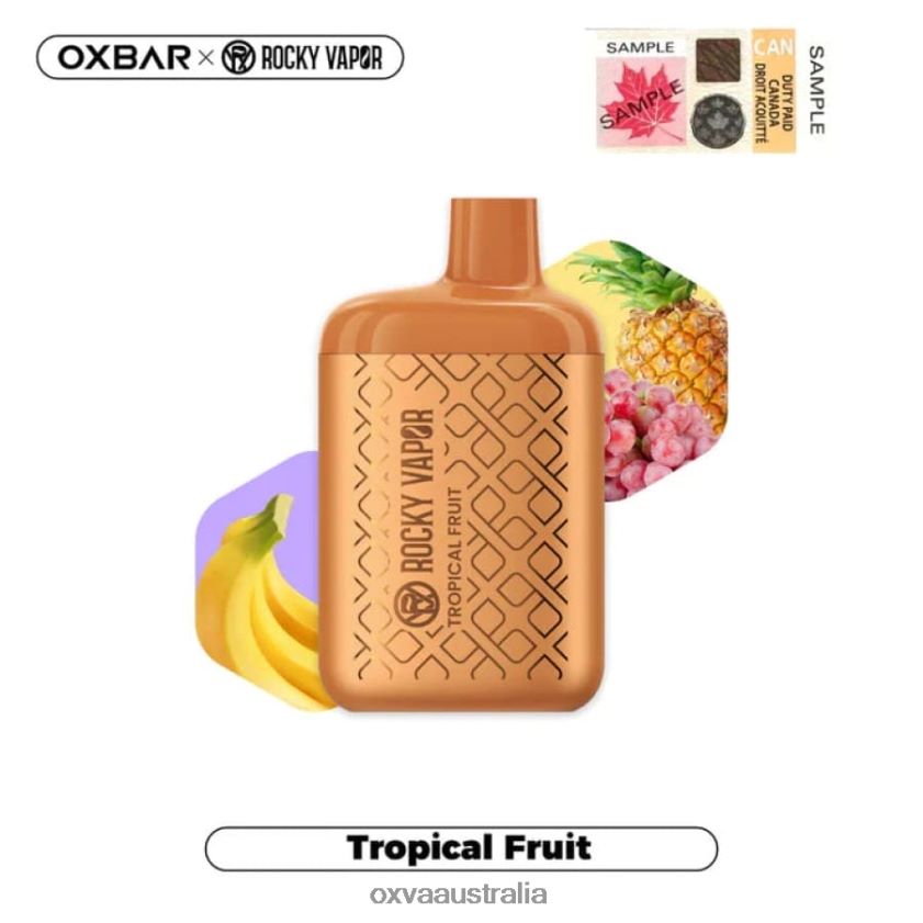 OXVA vape Australia - TROPICAL FRUIT 8425B34 OXVA OXBAR 4500