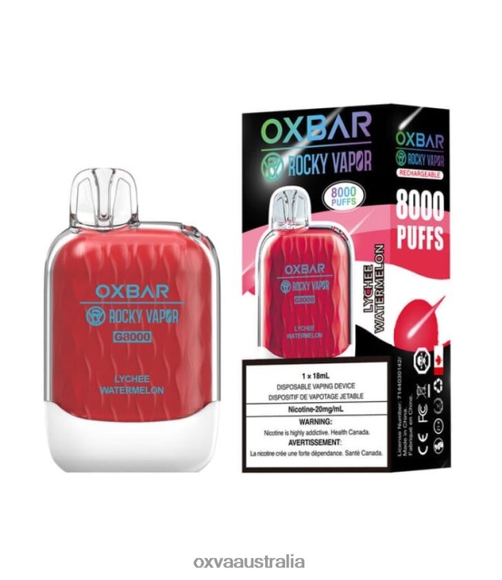 OXVA Sydney - LYCHEE WATERMELON 8425B60 OXVA OXBAR G8000