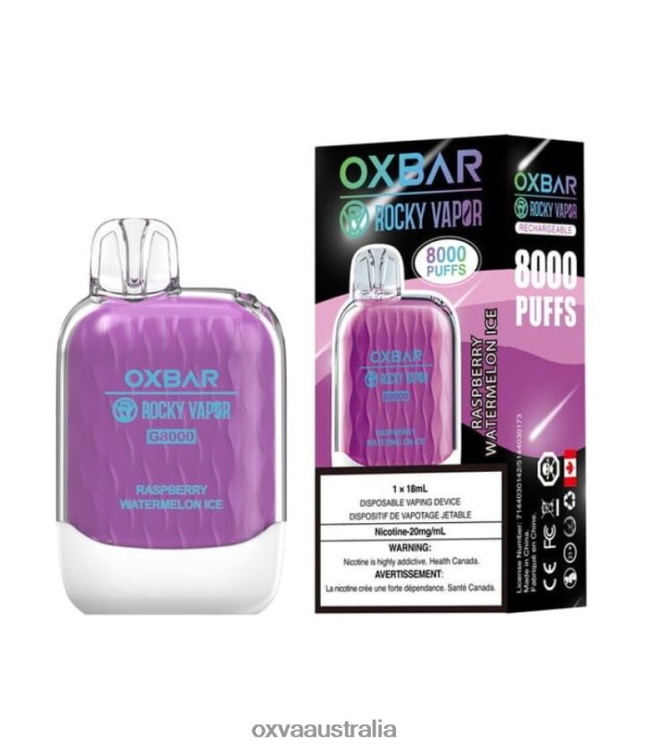 OXVA Sydney - RASPBERRY WATERMELON ICE 8425B40 OXVA OXBAR G8000