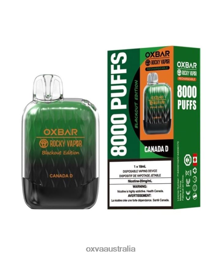 OXVA disposable vape price - CANADA D 8425B45 OXVA OXBAR G8000