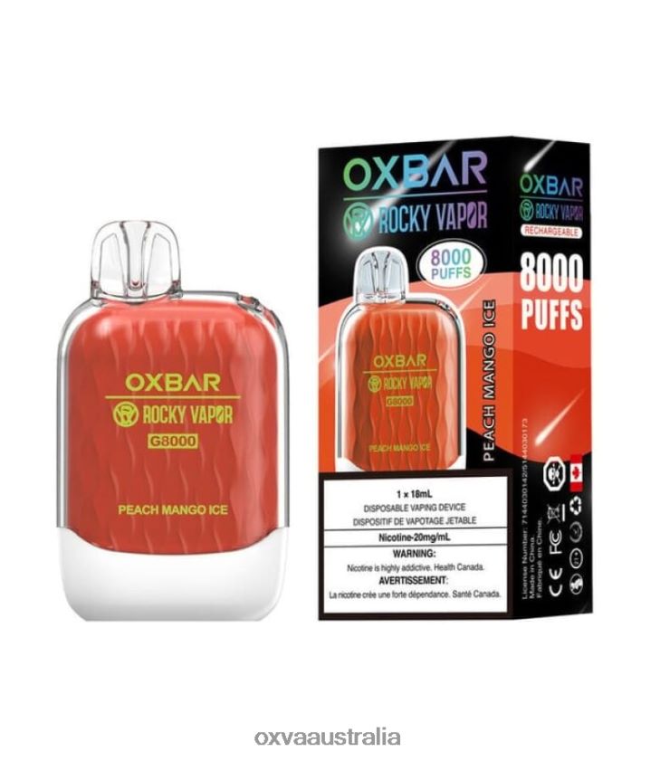 OXVA vape sale - PEACH MANGO ICE 8425B39 OXVA OXBAR G8000