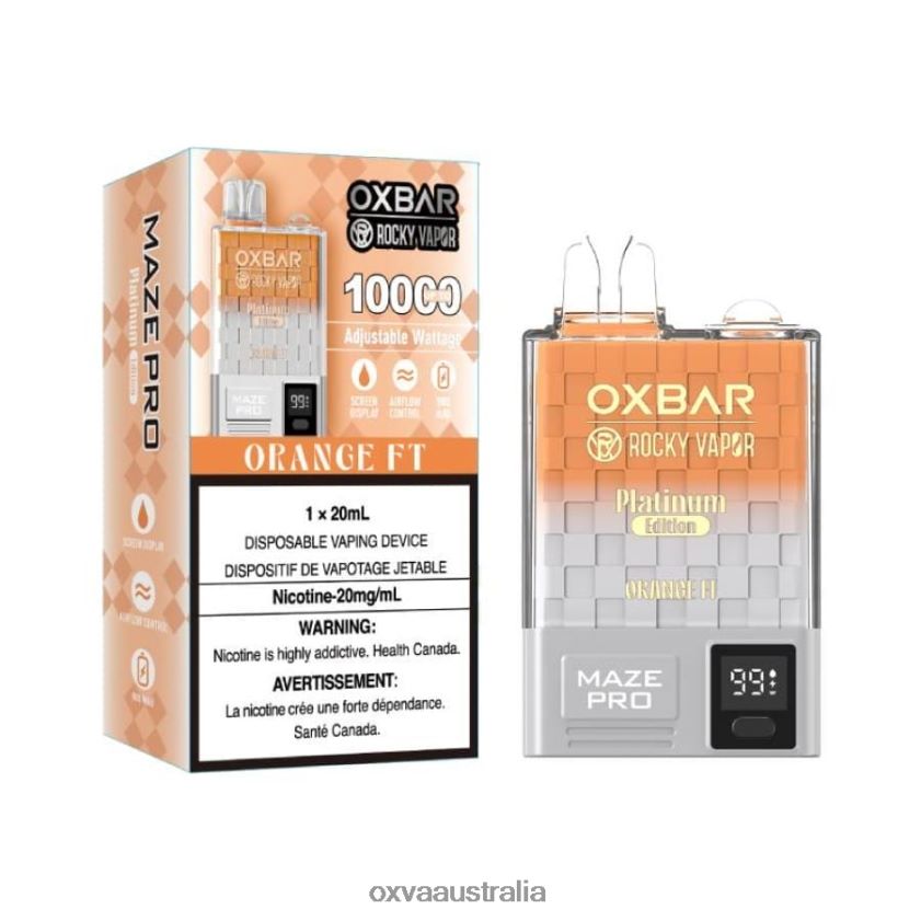 OXVA disposable vape price - ORANGE FT 8425B15 OXVA OXBAR MAZE PRO 10000