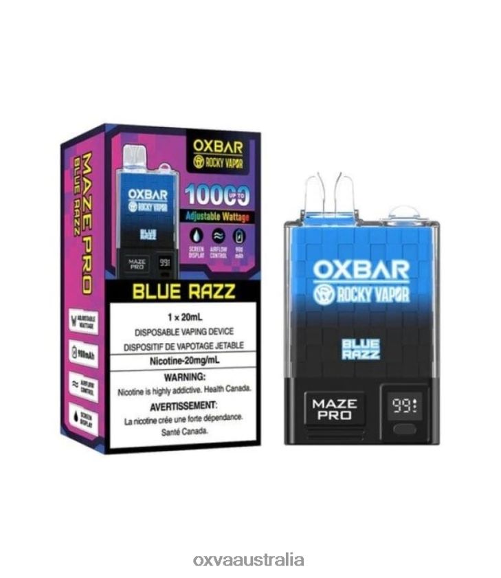 OXVA online store - BLUE RAZZ 8425B26 OXVA OXBAR MAZE PRO 10000