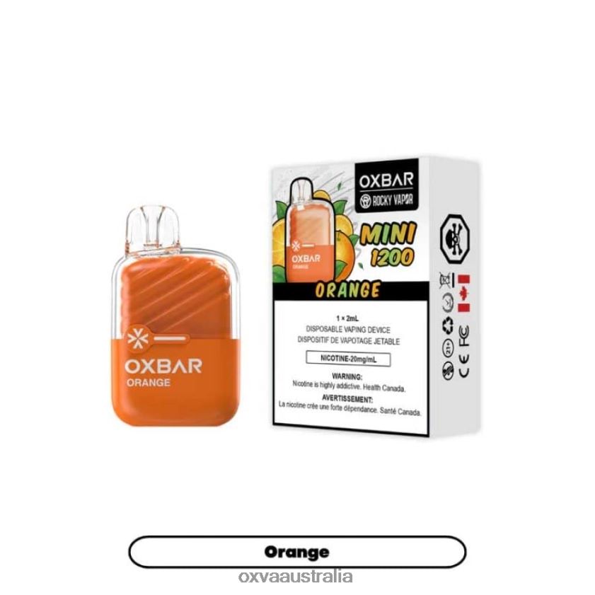 OXVA vape shop - ORANGE 8425B7 OXVA OXBAR MINI 1200