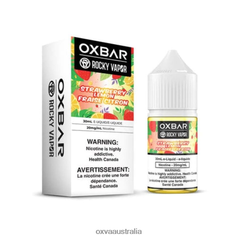 OXVA Australia - STRAWBERRY LEMON 8425B52 OXVA OXBAR 30ML SALT NIC