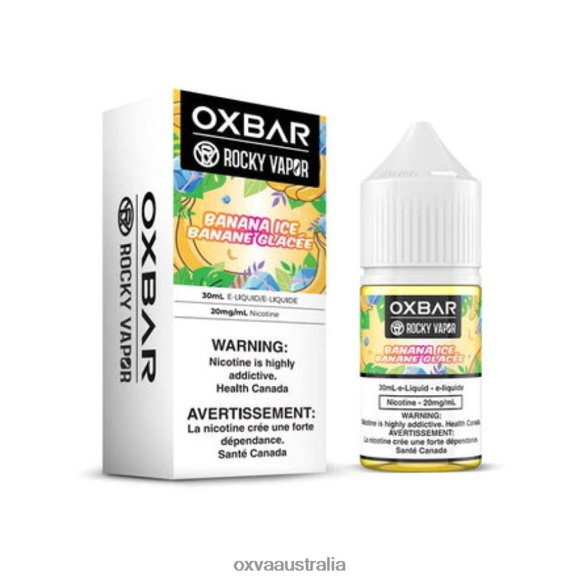 OXVA disposable vape price - BANANA ICE 8425B55 OXVA OXBAR 30ML SALT NIC