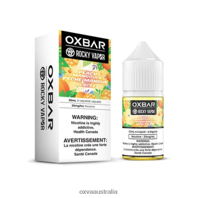 OXVA order - PEACH MANGO ICE 8425B58 OXVA OXBAR 30ML SALT NIC