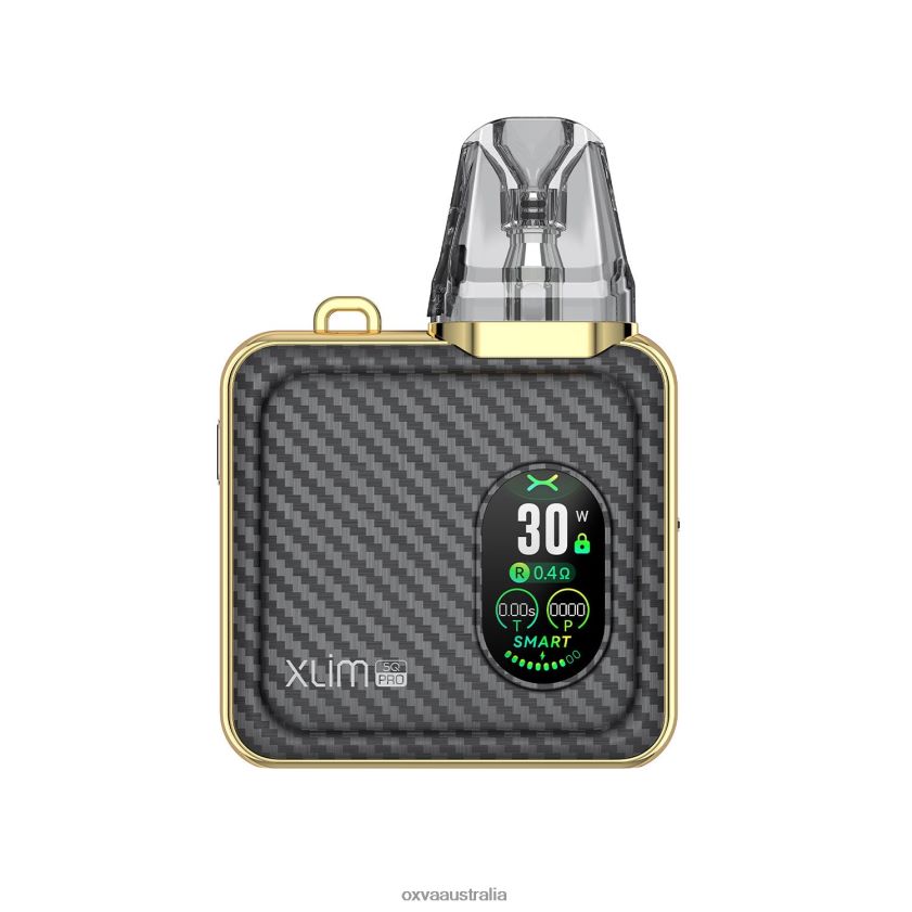 OXVA vape sale - GOLD CARBON 8425B89 OXVA XLIM SQ PRO KIT